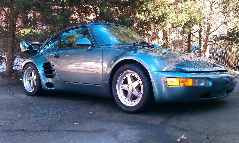 This Porsche 911 Turbo slantnose came up on eBay a few days ago